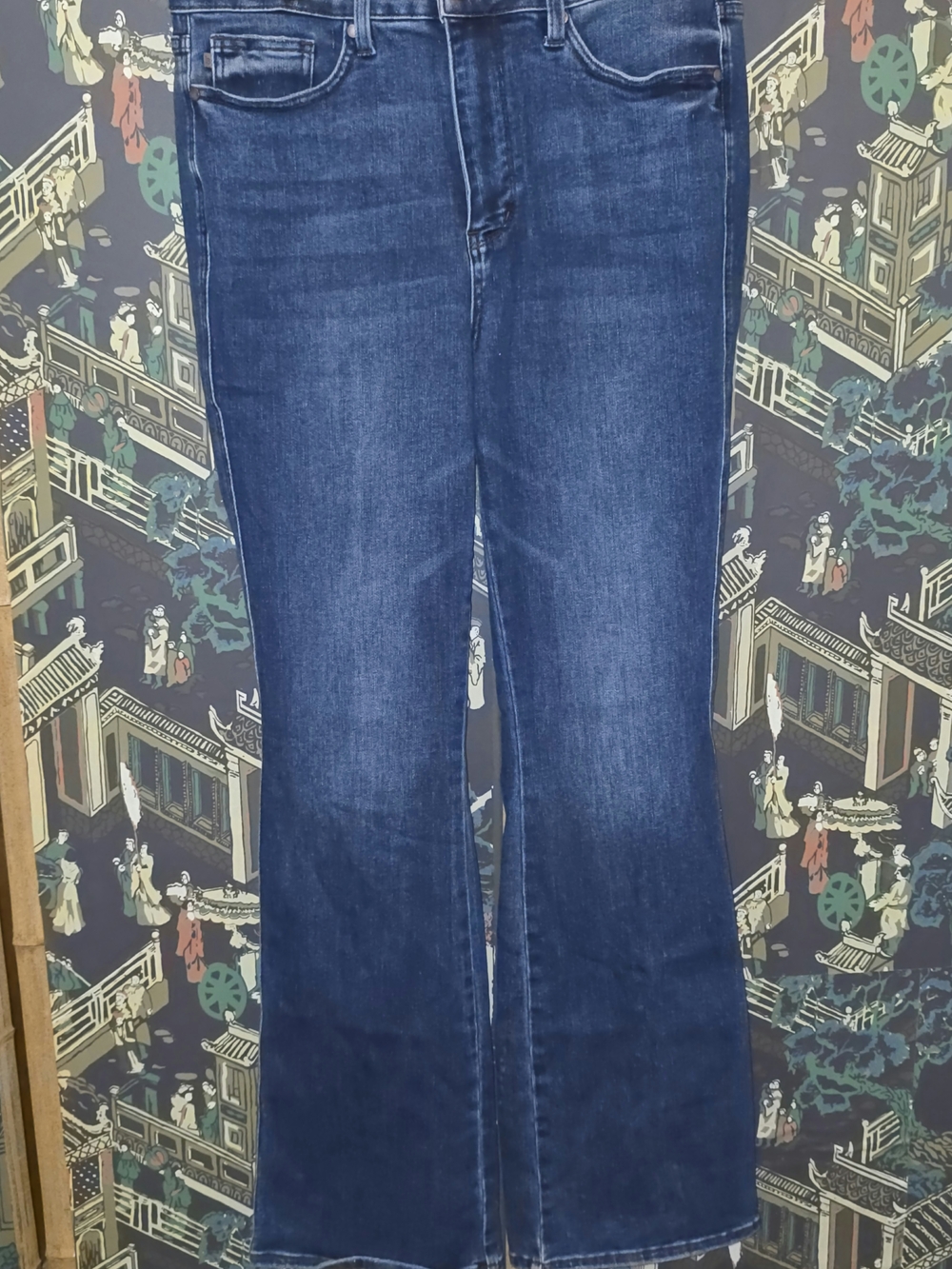 Judy blue Slim Bootcut Jeans High Rise JB88786-DK-CO. Sz 15/32